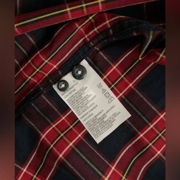 Nautica Classic Fit Plaid Button Down Shirt - Picture 4 of 7